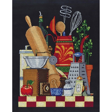 Kitchen Still Life Counted Cross Stitch Kit